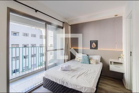 Sala/Quarto de kitnet/studio para alugar com 1 quarto, 29m² em Liberdade, São Paulo