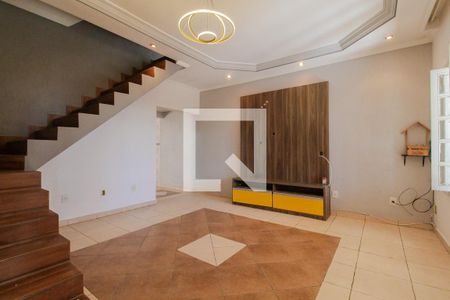 Sala de casa para alugar com 3 quartos, 168m² em Parque das Flores, Mauá