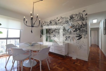 Sala de Jantar de apartamento à venda com 3 quartos, 136m² em Vila Assunção, Santo André