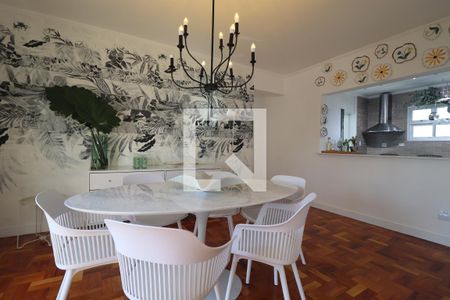 Sala de Jantar de apartamento à venda com 3 quartos, 136m² em Vila Assunção, Santo André