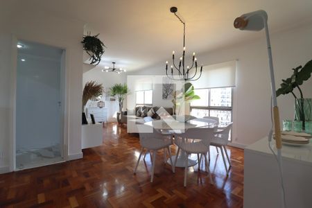 Sala de Jantar de apartamento à venda com 3 quartos, 136m² em Vila Assunção, Santo André