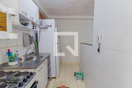 Cozinha de apartamento à venda com 2 quartos, 50m² em Riacho Fundo Ii, Brasília