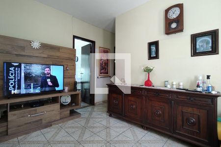 Sala de casa de condomínio à venda com 3 quartos, 213m² em Taquara, Rio de Janeiro