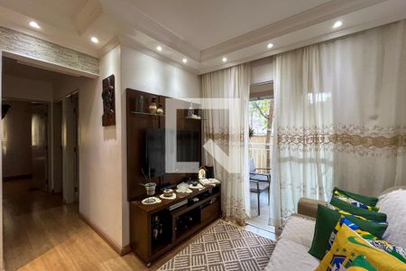 Sala de apartamento à venda com 3 quartos, 68m² em Vila Caraguata, São Paulo