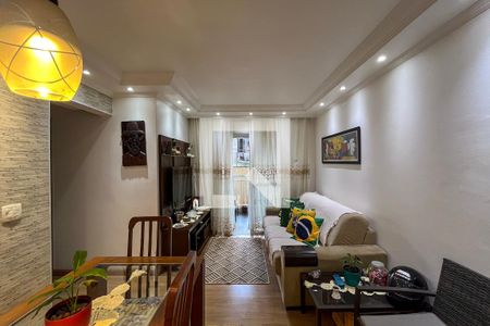 Sala de apartamento à venda com 3 quartos, 68m² em Vila Caraguata, São Paulo