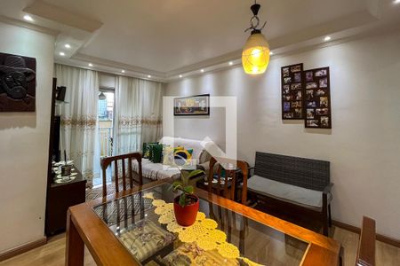Sala de Jantar de apartamento à venda com 3 quartos, 68m² em Vila Caraguata, São Paulo