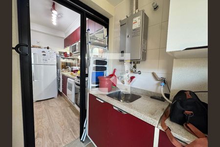 Cozinha e Área de Serviço de apartamento à venda com 2 quartos, 61m² em Continental, Osasco