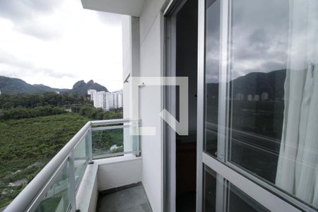 Varanda da Sala de apartamento para alugar com 2 quartos, 65m² em Barra da Tijuca, Rio de Janeiro