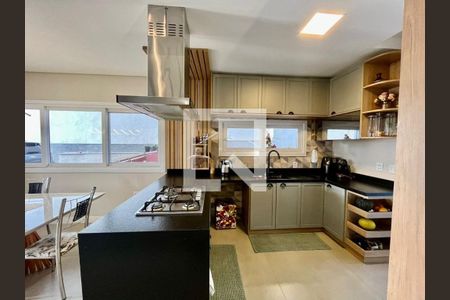 Cozinha de casa de condomínio para alugar com 4 quartos, 211m² em Centro, Gravataí