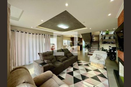 Sala de casa de condomínio para alugar com 4 quartos, 211m² em Centro, Gravataí