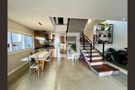 Sala de casa de condomínio para alugar com 4 quartos, 211m² em Centro, Gravataí