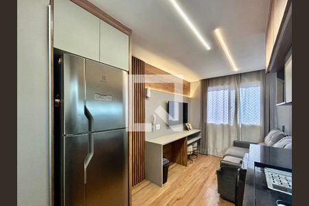 Sala/Cozinha de apartamento para alugar com 1 quarto, 24m² em Alto da Mooca, São Paulo