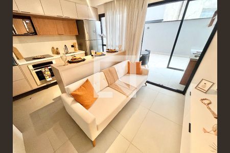 Sala/Cozinha de apartamento à venda com 1 quarto, 62m² em Jardim São Paulo, São Paulo
