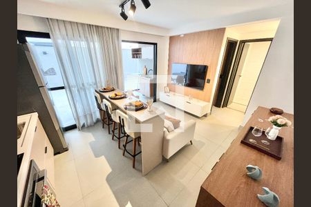 Sala/Cozinha de apartamento à venda com 1 quarto, 62m² em Jardim São Paulo, São Paulo