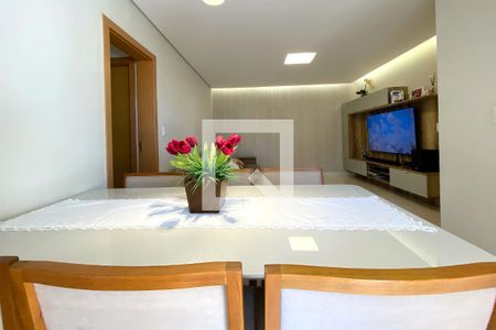 Sala de Jantar de apartamento à venda com 3 quartos, 96m² em Nova Vista, Belo Horizonte