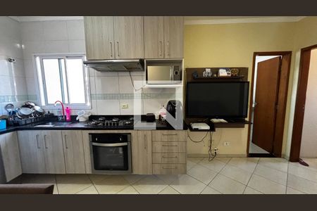 Sala - Cozinha de apartamento à venda com 2 quartos, 104m² em Vila Marina, Santo André