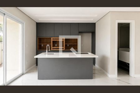 Cozinha de casa de condomínio para alugar com 3 quartos, 78m² em Jansen, Gravataí