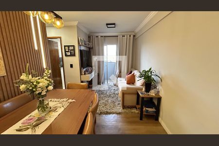 Sala de apartamento à venda com 2 quartos, 52m² em Vila Augusta, Guarulhos