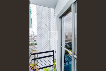 Varanda da Sala de apartamento à venda com 3 quartos, 83m² em Vila Progresso, Guarulhos