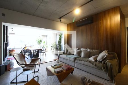 Sala de apartamento para alugar com 1 quarto, 142m² em Vila Olímpia, São Paulo