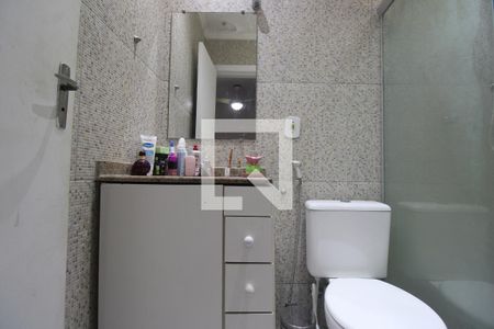 Banheiro da suíte 1 de casa de condomínio para alugar com 2 quartos, 90m² em Freguesia (jacarepaguá), Rio de Janeiro