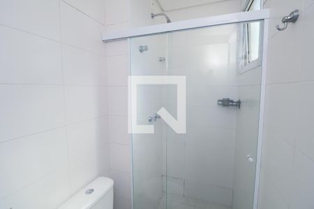 Banheiro da Suíte de apartamento para alugar com 3 quartos, 78m² em Vila Assunção, Santo André
