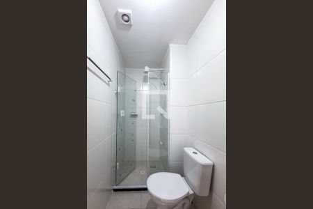 Banheiro de kitnet/studio para alugar com 1 quarto, 25m² em Belenzinho, São Paulo