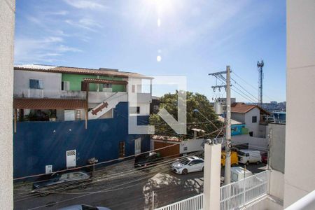 Varanda da Sala de apartamento à venda com 2 quartos, 51m² em Vila Maria Leonor, Diadema