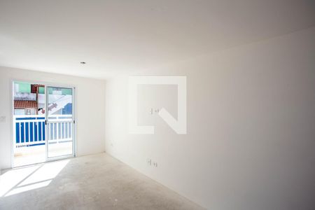 Sala de apartamento à venda com 2 quartos, 51m² em Vila Maria Leonor, Diadema
