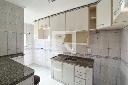 Cozinha e Área de Serviço de apartamento para alugar com 2 quartos, 55m² em Chácara Sergipe, São Bernardo do Campo