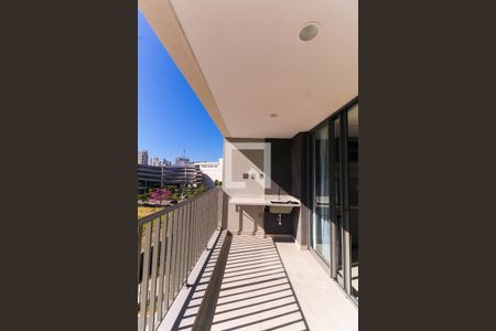 Varanda de kitnet/studio para alugar com 1 quarto, 43m² em Jardim Analia Franco, São Paulo