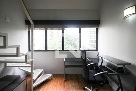 Sala de apartamento para alugar com 1 quarto, 38m² em Moema, São Paulo