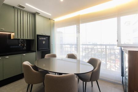 Varanda  de apartamento à venda com 2 quartos, 55m² em Tatuapé, São Paulo