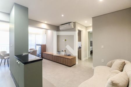 Sala  de apartamento à venda com 2 quartos, 55m² em Tatuapé, São Paulo
