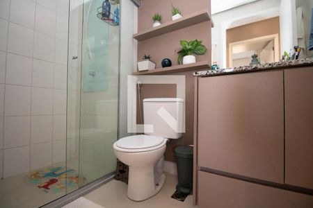 Banheiro Social de apartamento à venda com 2 quartos, 65m² em Águas Claras, Brasília