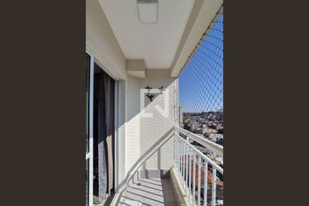 Varanda da Sala de apartamento para alugar com 2 quartos, 57m² em Vila Dusi, São Bernardo do Campo