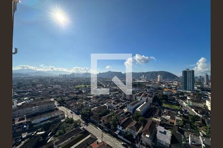 Vista da Sacada de apartamento para alugar com 2 quartos, 39m² em Catiapoã, São Vicente
