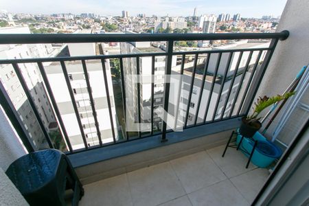 Varanda da Sala  de apartamento à venda com 2 quartos, 45m² em Jardim Norma, São Paulo