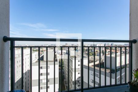 Varanda da Sala  de apartamento à venda com 2 quartos, 45m² em Jardim Norma, São Paulo
