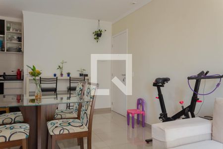 Sala de apartamento para alugar com 3 quartos, 76m² em Nova Petrópolis, São Bernardo do Campo