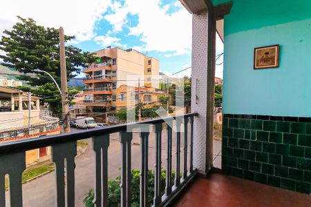 Varanda da Sala de casa para alugar com 2 quartos, 78m² em Méier, Rio de Janeiro