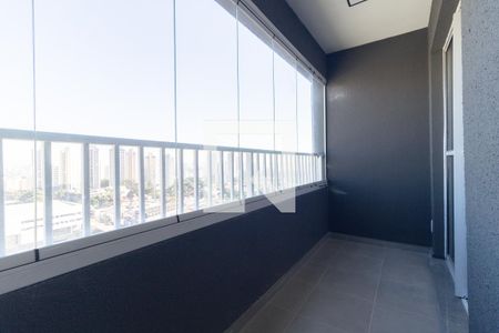 Varanda da Sala de apartamento para alugar com 2 quartos, 45m² em Vila Vermelha, São Paulo