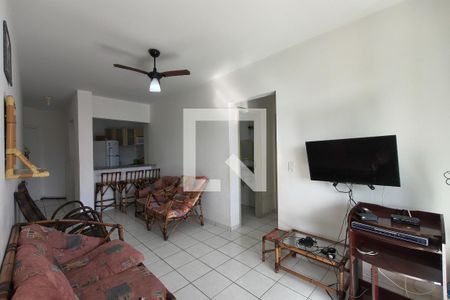 Sala de apartamento para alugar com 2 quartos, 50m² em Vila Balnearia, Praia Grande