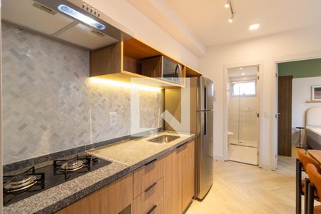 Sala/Cozinha de apartamento para alugar com 2 quartos, 38m² em Pinheiros, São Paulo