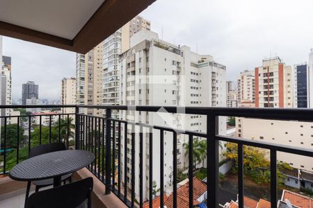 Vista/Varanda de apartamento para alugar com 2 quartos, 38m² em Pinheiros, São Paulo