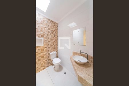 Banheiro  de casa à venda com 3 quartos, 138m² em Jardim do Estádio, Santo André