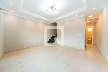 Sala de casa à venda com 3 quartos, 138m² em Jardim do Estádio, Santo André
