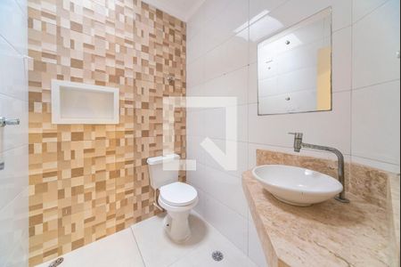 Banheiro  de casa à venda com 3 quartos, 138m² em Jardim do Estádio, Santo André
