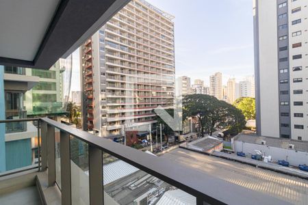 Varanda de apartamento para alugar com 1 quarto, 32m² em Indianópolis, São Paulo