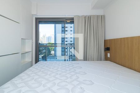 Quarto Suíte de apartamento para alugar com 1 quarto, 32m² em Indianópolis, São Paulo